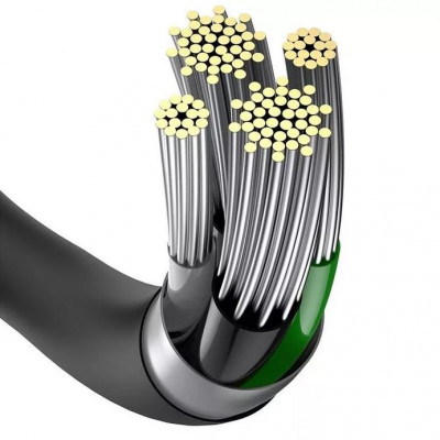 Baseus USB-kábel a Lightning Superior sorozathoz, 2,4A, 2m, fekete