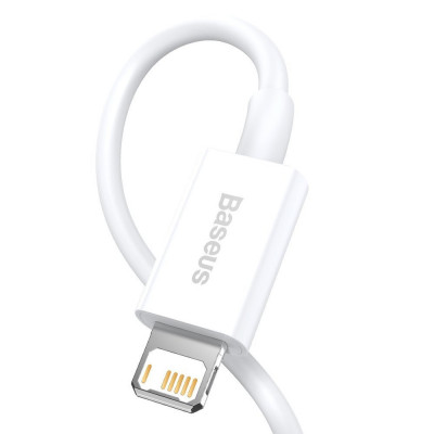 Baseus USB-kábel a Lightning Superior sorozathoz, 2,4A, 2m, fehér