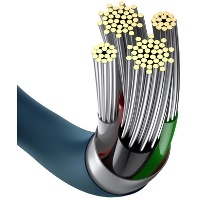 Baseus USB-kábel a Lightning Superior sorozat, 2,4 A, 2 m (kék)