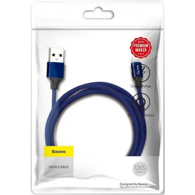 Baseus Yiven Lightning 1,2 m 2A kábel, kék