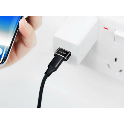 Baseus  adapter  USB-C - USB Micro, fekete