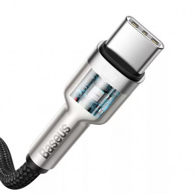 Baseus Cafule USB-C – USB-C kábel, 100 W, 2 m, fekete
