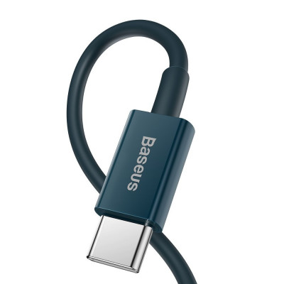Baseus USB-C kábel a Lightning Superior sorozathoz, 20 W, PD, 1 m, kék
