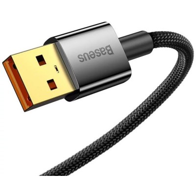 Baseus Explorer USB-USB-C kábel, 100W, 1 m (Fekete)