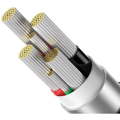 Baseus Explorer USB-USB-C kábel, 100W, 2 m (kék)