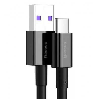 Baseus Superior sorozatú kábel, USB-USB-C 66 W, 1 m, fekete