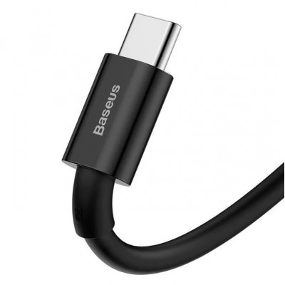 Baseus Superior sorozatú kábel USB-USB-C, 66 W, 2 m, fekete