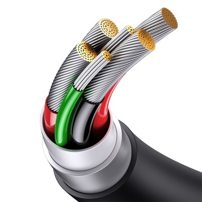 Baseus Superior Series SUPERVOOC gyorstöltő adatkábel USB - USB-C 65W, 1 m, fekete