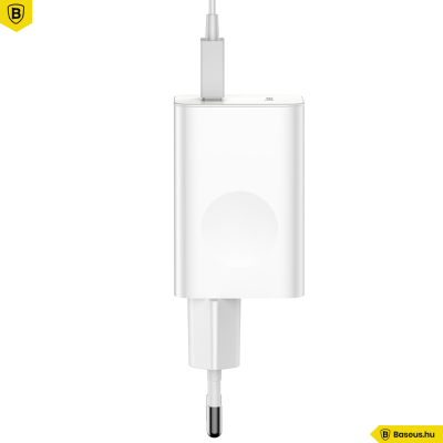 Baseus hálózati gyorstöltő USB QC 3.0 24W - Fehér