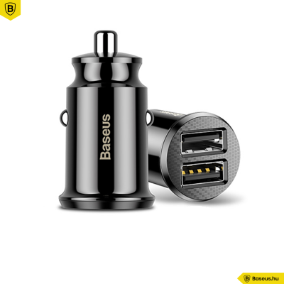 Baseus Grain autós töltő 3.1A 2USB