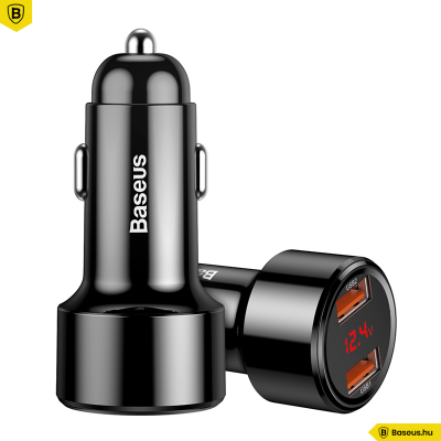 Baseus Magic Series 2USB autós töltő 6A/45W QC 3.0 gyors töltés