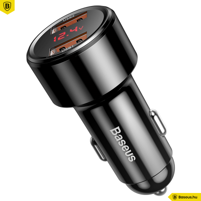 Baseus Magic Series 2USB autós töltő 6A/45W QC 3.0 gyors töltés