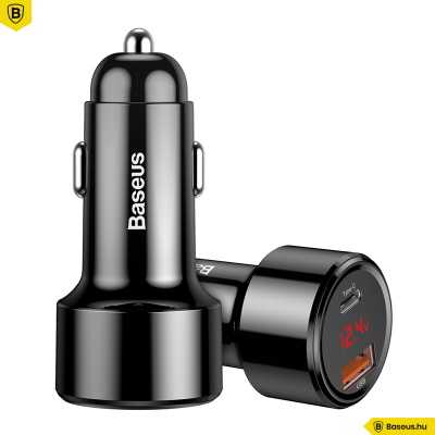 Baseus Magic Series PPS - USB/USB-C autós töltő QC 4.0+ / QC3.0 6A/45W