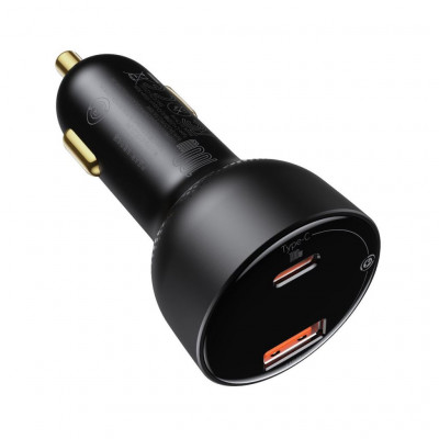 Baseus Superme USB autós töltő, USB-C, 100 W, fekete