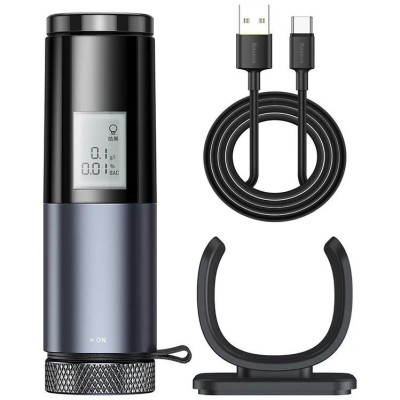 Baseus Breathless elektronikus alkoholszonda LCD kijelzővel (fekete)