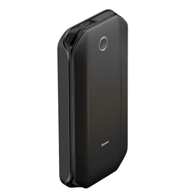 Baseus Super Energy Car Jump Starter Powerbank / Indító, 8000mAh, 400A, USB, fekete