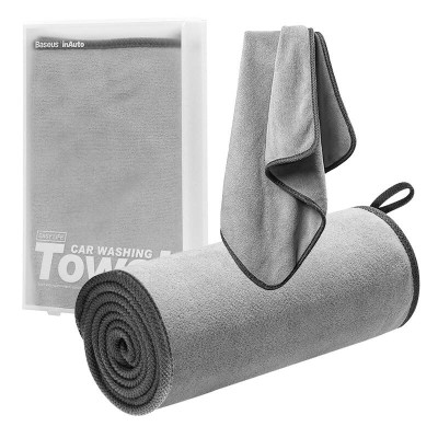 Baseus Easy life autómosó törülköző (40 x 80 cm, 2 db) (szürke)