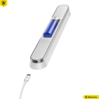 Baseus Magnetic Stepless Pro, led lámpa mágneses tartóval - Fehér