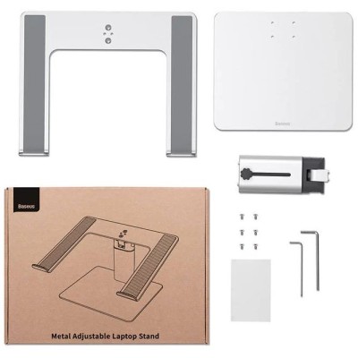 Baseus Laptop állítható állvány 11-17" (ezüst)