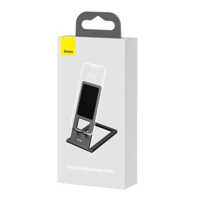 Baseus Fém telefon / táblagép tartó állvány (szürke)