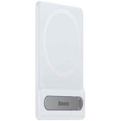 Baseus Összecsukható mágneses bölcső iPhone MagSafe készülékhez (fehér)