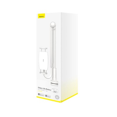 Baseus Otaku Life Rotary Pro univerzális mobil telefontartó, táblagép állvány, ezüst
