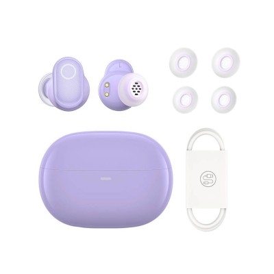 Baseus Bowie WM05 TWS Bluetooth fülhallgató (lila)