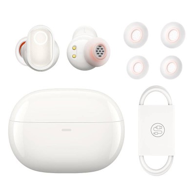 Baseus Bowie WM05 TWS Bluetooth fülhallgató (fehér)