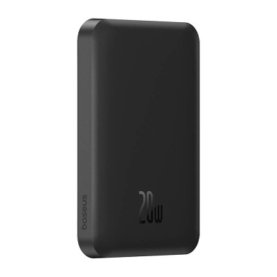 Baseus Magnetic Mini (MagSafe) Powerbank, 5000mAh, 20W (fekete)