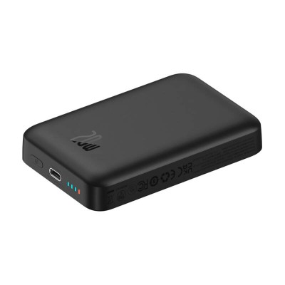 Baseus Mini Air Magnetic (MagSafe) mágneses powerbank 10000mAh 20W (fekete)