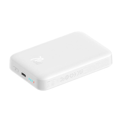 Baseus Mini Air Magnetic (MagSafe) mágneses powerbank 10000mAh 20W (fehér)