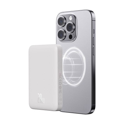 Baseus Mini Air Magnetic (MagSafe) mágneses powerbank 10000mAh 20W (fehér)