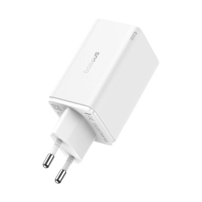 Baseus GAN6 Pro gyorstöltő, 2xUSB-C + 2xUSB, 65W (fehér)