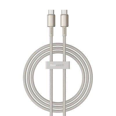Baseus Tungsten Gold, USB-C - USB-C kábel 100W, 1m (arany)