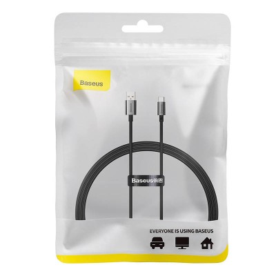 Baseus Superior USB - USB-C kábel, 100W, 1 m (fekete)