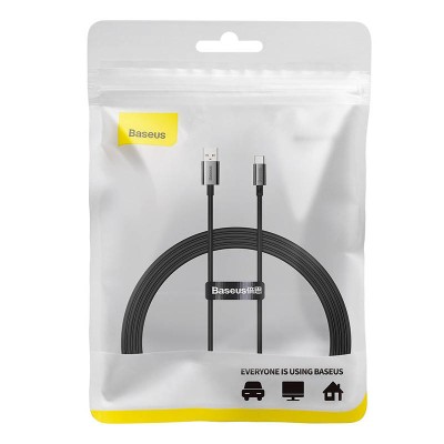 Baseus Superior USB - USB-C kábel, 100W, 1.5 m (fekete)