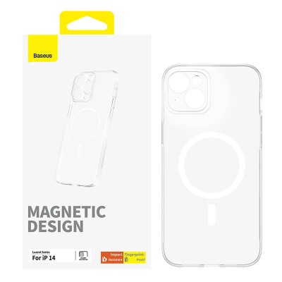 Baseus OS-Lucent Mágneses telefontok iPhone 14 (átlátszó)
