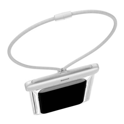Baseus AquaGlide Vízálló telefontok (fehér)