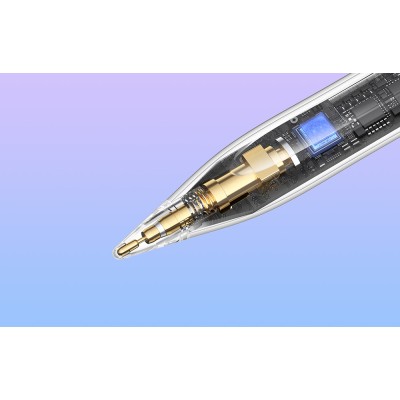 Baseus Stylus Smooth Writing Series ceruza, vezeték nélküli töltéssel, aktív változat Lightning csatlakozóval (fehér)