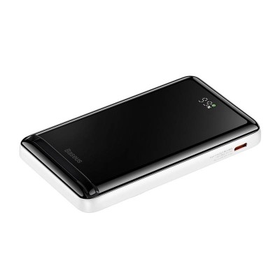 Baseus Magnetic (MagSafe) Powerbank 10000mAh 20W + USB-C kábel (fehér)
