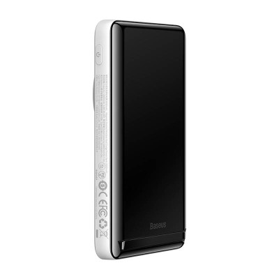 Baseus Magnetic (MagSafe) Powerbank 10000mAh 20W + USB-C kábel (fehér)