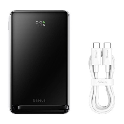 Baseus Magnetic (MagSafe) Powerbank 10000mAh 20W + USB-C kábel (fehér)