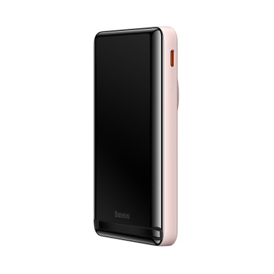 Baseus Magnetic (MagSafe) Powerbank 10000mAh 20W + USB-C kábel (rózsaszín)