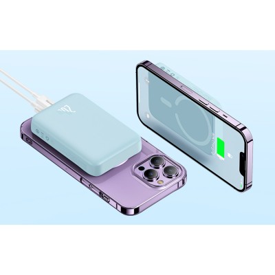 Baseus Magnetic Mini (MagSafe) Powerbank 10000mAh, 20W (kék)