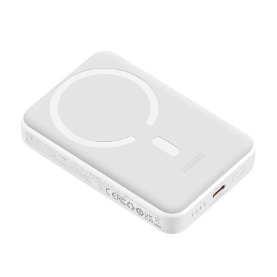 Baseus Powerbank (MagSafe) mini 10000mAh, USB-C 30W (fehér)