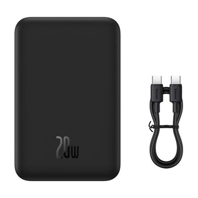 Baseus Mini Magnetic (MagSafe) Powerbank 20000mAh, 20W (fekete) 