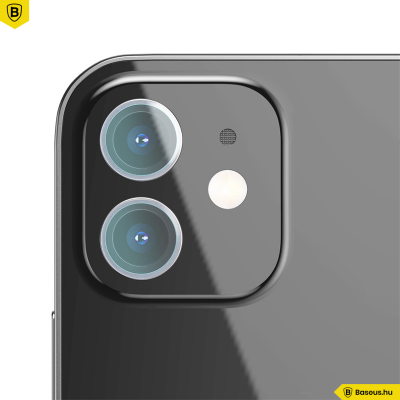 Baseus iPhone 12 Mini/12 kamera védőlencse 0,25mm (2db/cs.)