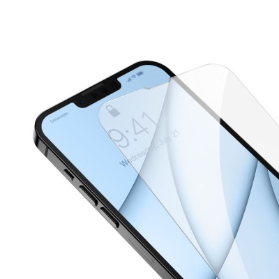 Baseus edzett üveg 0.3mm kijelzővédő üvegfólia iPhone 13 Minihez (2db)