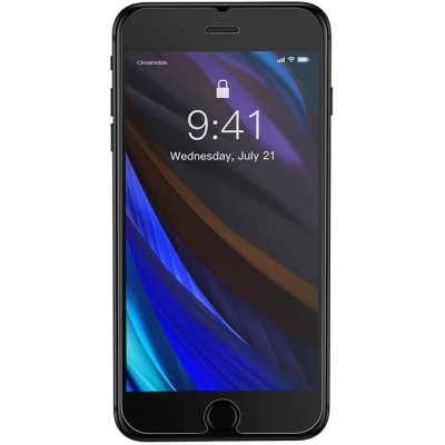 Baseus kijelzővédő üvegfólia edzett üveg 0,3 mm iPhone SE 2 / iPhone SE 3