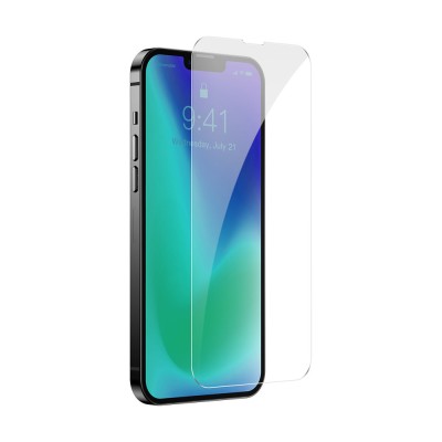 Baseus Tempered Glass 0.3mm kijelzővédő üvegfólia iPhone 13/13 Pro készülékhez (2db)